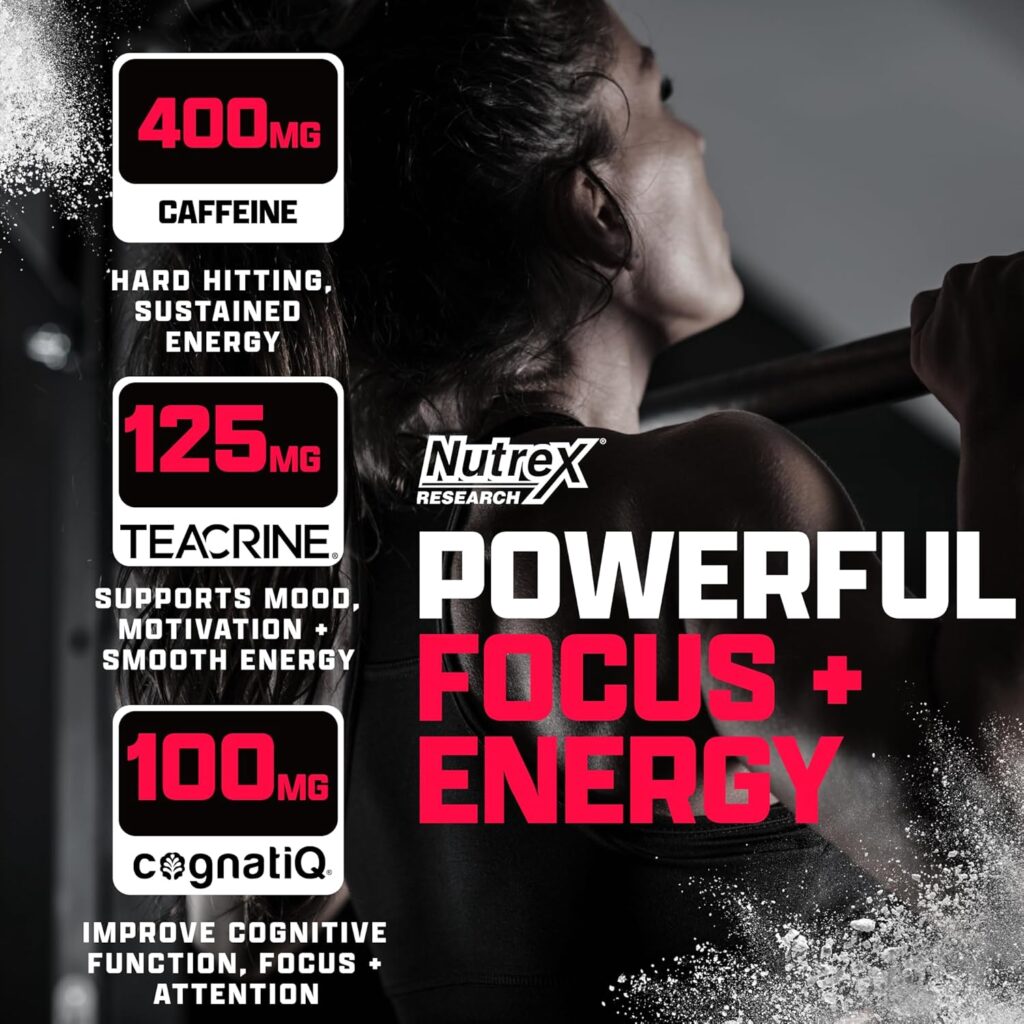 Nutrex OUTLIFT Amped Pre-Entreno, Ponche de Frutas, 22 Porciones, foto 1