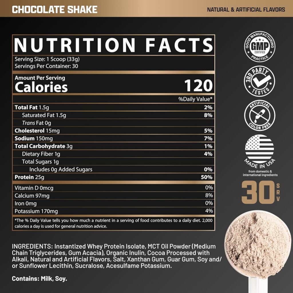 Nutrex IsoFit Whey Protein, sabor banana, 30 porciones, foto 2