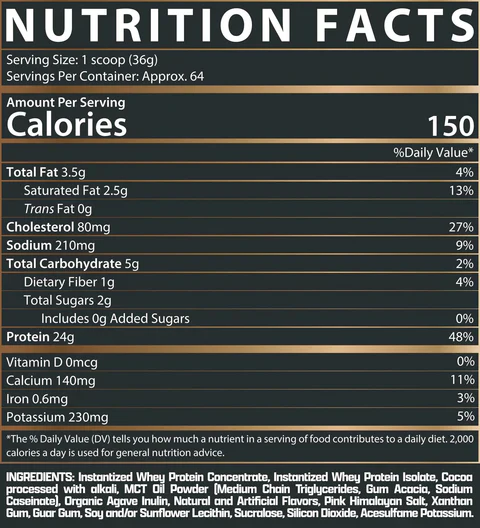Proteína Nutrex, sabor chocolate, 5 libras - 64 porciones, foto 2
